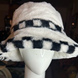 Stylish Black and White Bucket Hat